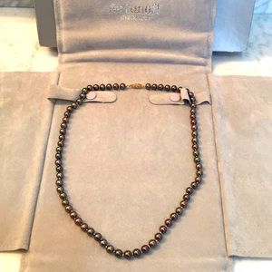 Black Pearl Necklace